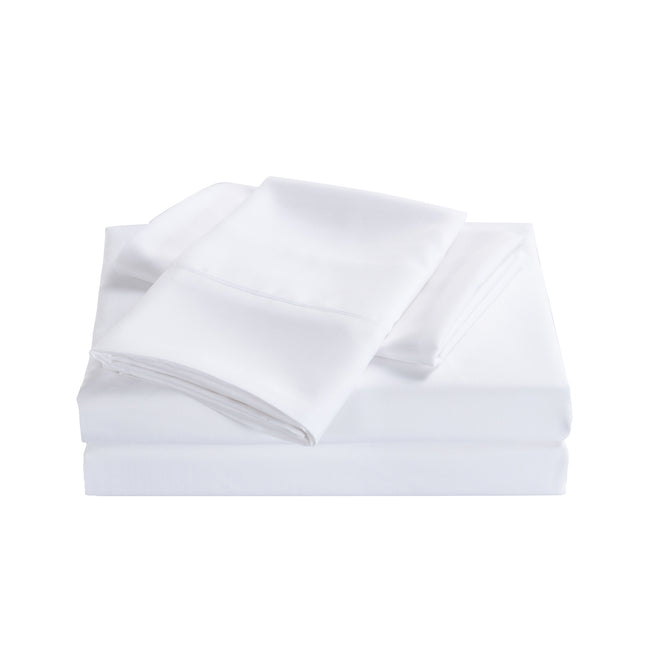 Royal Comfort Bamboo Cooling 2000TC Sheet Set - King-White-1951134861800640514