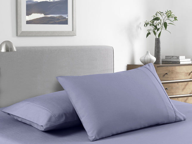 Royal Comfort Bamboo Cooling 2000TC Sheet Set - Single-Lilac Grey-1951134864120090625