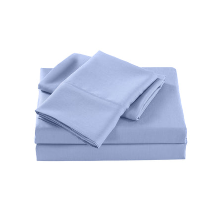 Royal Comfort Bamboo Cooling 2000TC Sheet Set - King Single-Light Blue-1951134865487433730