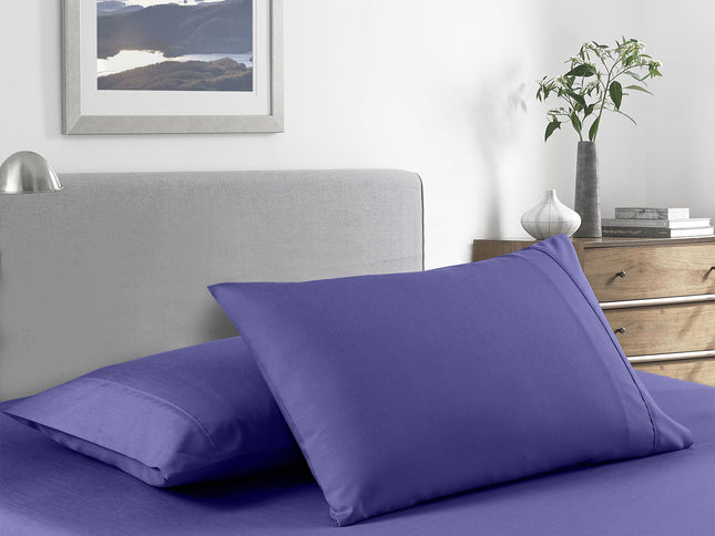 Royal Comfort Bamboo Cooling 2000TC Sheet Set - King Single-Royal Blue-1951134866196271105