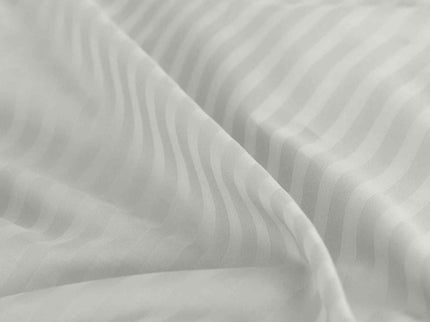 Royal Comfort 1200 Thread count Damask Stripe Cotton Blend sheet sets Queen Silver-1889884851616747524