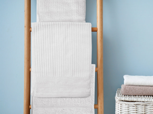 Royal Comfort Eden Egyptian Cotton 600 GSM 8 Piece Towel Pack White-1911653852743077890