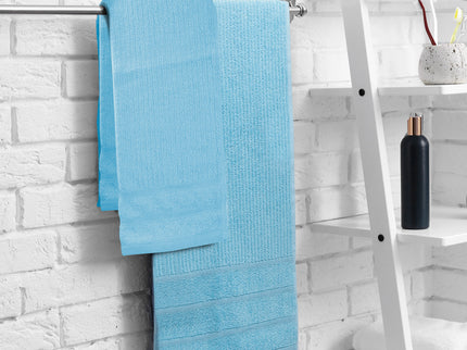 Royal Comfort Eden Egyptian Cotton 600 GSM 8 Piece Towel Pack Aqua-1899951223084290053