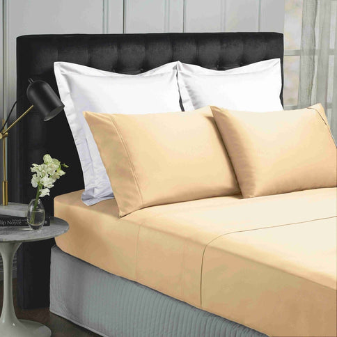 Park Avenue 500 Thread count Cotton Bamboo Sheet sets Queen Blush-1917365874545790976
