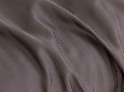 Royal Comfort 1200 Thread count Damask Stripe Cotton Blend sheet sets King Pewter-1902483612520026115