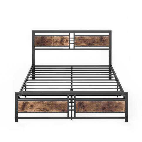Levede Metal Bed Frame Queen Mattress-1910113205749944321