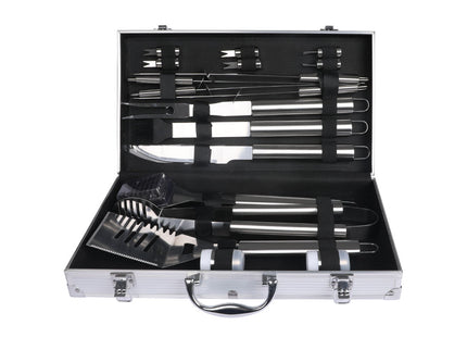 Moyasu 18Pcs BBQ Tool Set Stainless-1942353288884260865