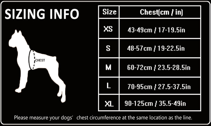 True Love Heavy Duty Sports Dog Harness - Orange, S-1831155628517756930