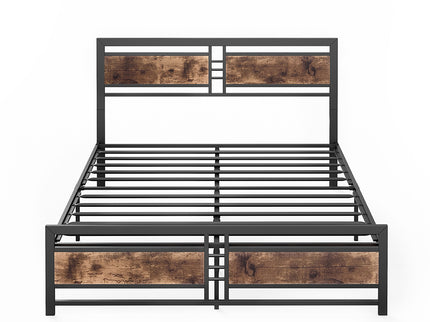 Levede Metal Bed Frame Queen Mattress-1942353312951177217