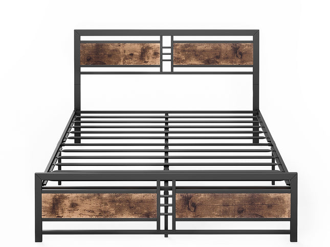 Levede Metal Bed Frame Queen Mattress-1942353312951177217