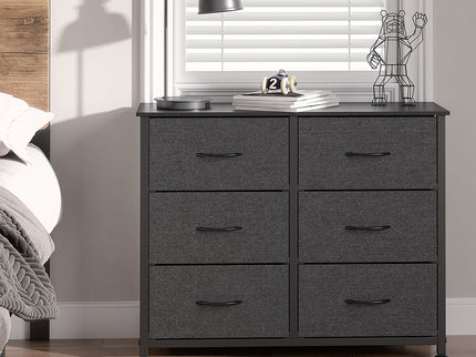 Levede Storage Cabinet Tower Chest Dark Grey-1917016725308706823