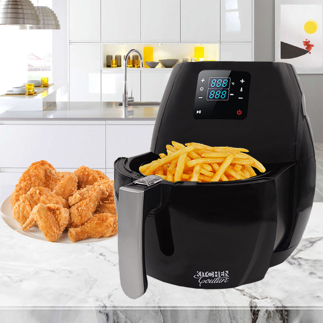 Kitchen Couture 7L Digital Air Fryer - Black-1951134803260739586