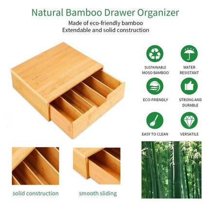 CARLA HOME Bamboo K-Cup Coffee Pod Holder Storage Organizer  for Kitchen, Jewelry and Cosmetic-1978962236156284931