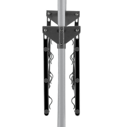 CARLA HOME Folding 3 Tier Clothes Laundry Drying Rack with Stainless Steel Tubes for Indoor & Outdoor Home-1978962238161162247