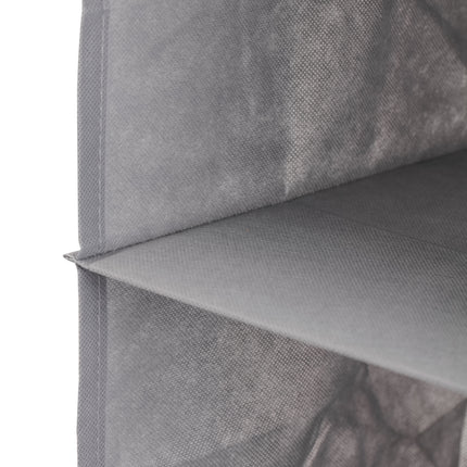 CARLA HOME  5 Tier Shelf Hanging Closet Organizer and Storage for Clothes (Grey)-1978962238370877445