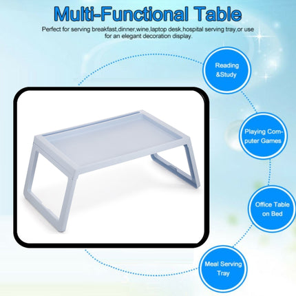 CARLA HOME Multifunction Laptop Bed Desk with foldable legs for Home Office (Blue)-1978962239998267396