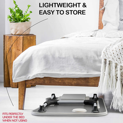 CARLA HOME Laptop Bed Desk with Storage and foldable legs for Adults, Kids & Home Office-1978962240417697796