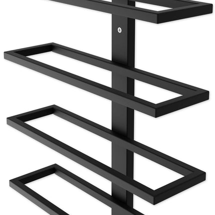 CARLA HOME Metal Wall Mount Wine Rack for Wine Bottles, Liquor, Champagne (Holds 10 Bottles)-1978962248244269062