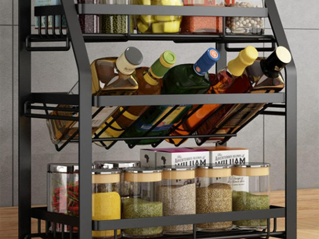 CARLA HOME 3-Tier Detachable Spice Rack Storage Organiser for Kitchen Countertop-1978962249125072897
