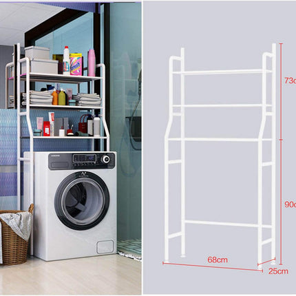 CARLA HOME 3-Tier Over Washing Machine Storage Rack for Laundry Room or Kitchen-1978962253583618049