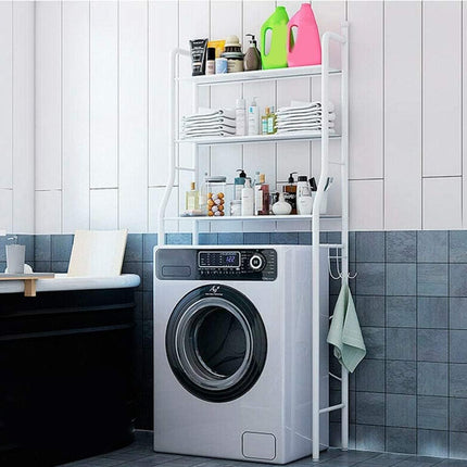 CARLA HOME 3-Tier Over Washing Machine Storage Rack for Laundry Room or Kitchen-1978962253583618055