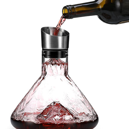 CARLA HOME Iceberg Wine Decanter with Aerator Filter and Lid-1978962258545479680