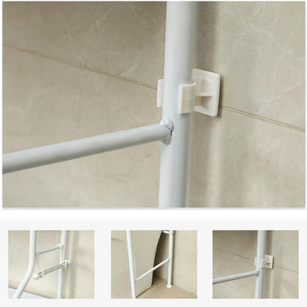 CARLA HOME 3-Tier Over Washing Machine Storage Rack for Laundry Room Space Saving, Towels, Detergent & Bathroom Essentials-1978962263477981189