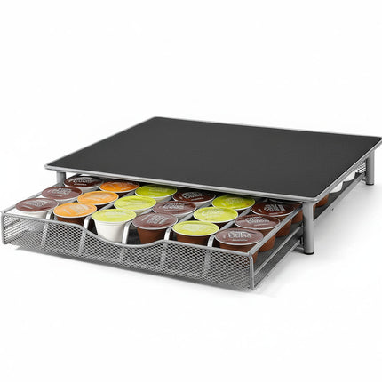 CARLA HOME K-Cup Coffee Pod Drawer for 36 Coffee Pods Storage for Home Kitchen Counter Organizer-2050057500685897737