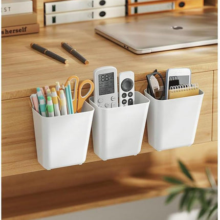 CARLA HOME 4-Pack Self-Adhesive Wall Storage Box for Cabinet Doors, Kitchen, Bathroom & Office-2050057509091282951