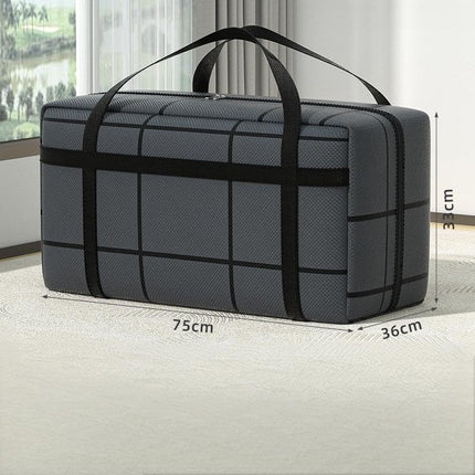 CARLA HOME 4-Pack 180L Extra Large Moving Storage Bags with Handles & Duty Zippered for Clothes, Travel, Space Saving & Camping-2050057512442531846
