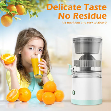 CARLA HOME Hands-Free Citrus Juicer with USB Rechargeable Electric Fruit Squeezer-2050057515454042116