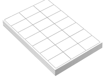 100 Sheet A4 Label White Matte Self Adhesive Sticker-1954802469351591936