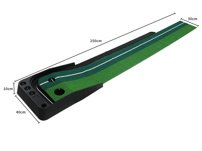 Centra Golf Putting Mat 250cmx40cm Portable-1975420464960507906