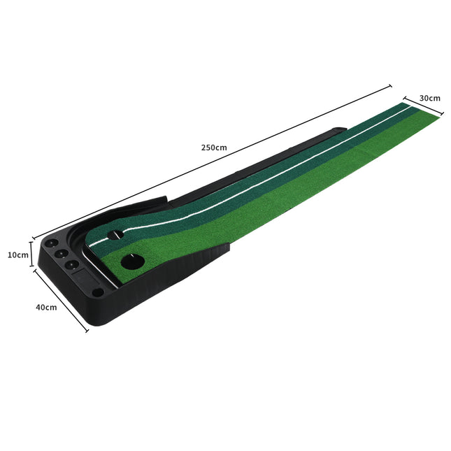 Centra Golf Putting Mat 250cmx40cm Portable-1975420464960507906