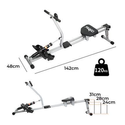 Centra Hydraulic Rowing Machine 12 Levels-1973193716327911426