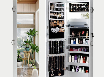 Levede Mirror Jewellery Cabinet Jewelry-1917016723299635200