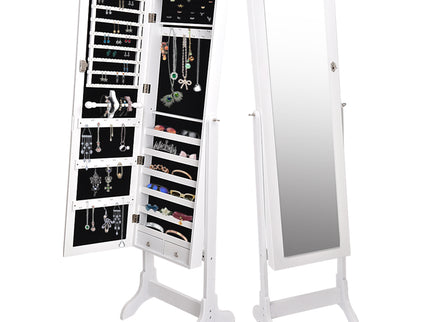 Levede Mirror Jewellery Cabinet Makeup-1917016722817290240
