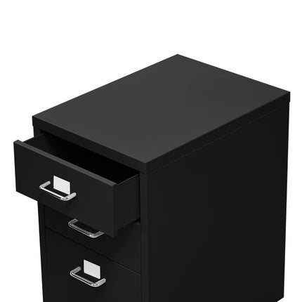 Levede 6 Drawer Office Cabinet Drawers Black-1973193874226679812