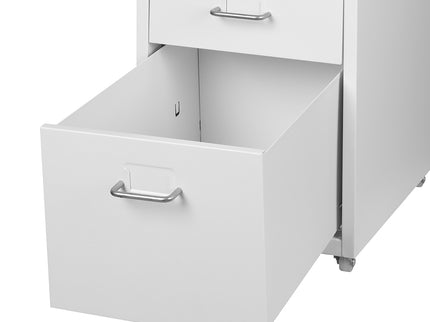Levede 3 Drawer Office Drawers Cabinet White-1910113086635905029