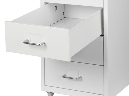 Levede 6 Drawer Office Cabinet Drawers White-1910113088594644997