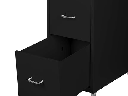 Levede 4 Drawer Office Drawers Cabinet Black-1922897592723836934