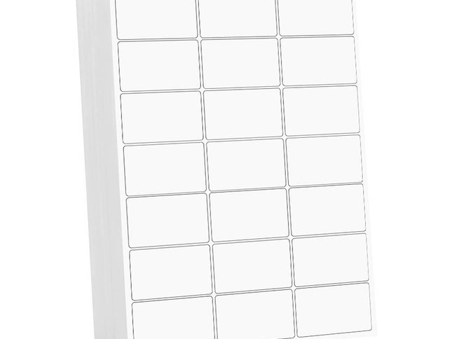 100 Sheet A4 Label White Matte Self Adhesive Sticker-1954802469351591937