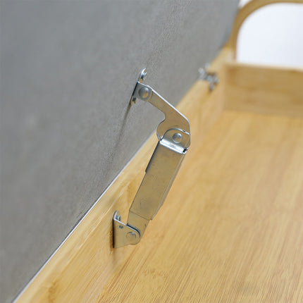 Levede Bamboo Shoe Rack Bench Entryway Seat-1973193442720878595