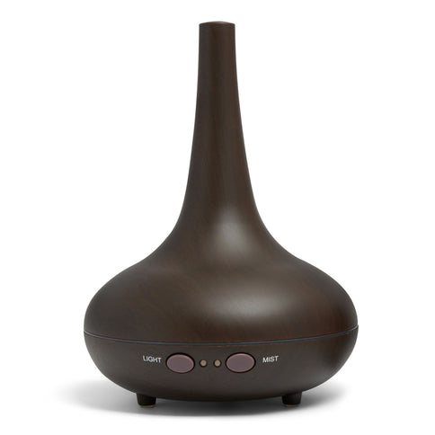 Milano Decor Ultrasonic Aroma Diffuser - Dark Wood Grain Color-1917365865528037377
