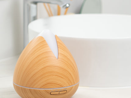 PureSpa Ultrasonic Diffuser  - Light Wood-1917365865670643712