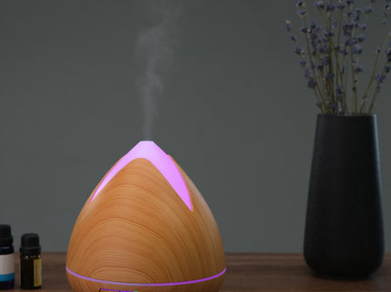 PureSpa Ultrasonic Diffuser  - Light Wood-1917365865670643719