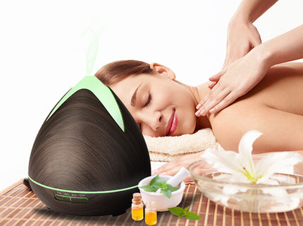 PureSpa Ultrasonic Diffuser  - Dark Wood-1889884790417657860