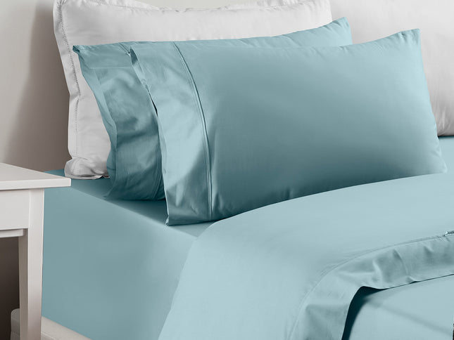 Renee Taylor 1500 Thread count Cotton Blend Sheet sets King Mist-1889884864359043072