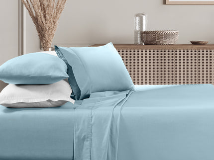 Renee Taylor 1500 Thread count Cotton Blend Sheet sets King Mist-1889884864359043073