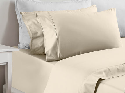 Renee Taylor 1500 Thread count Cotton Blend Sheet sets King Ivory-1889884864510038016